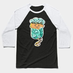 Cat bath time Baseball T-Shirt